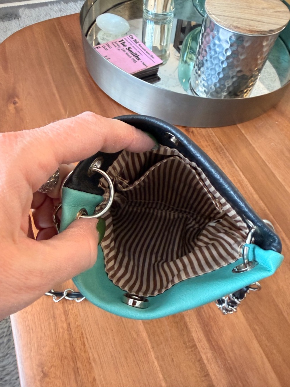 Turquoise Embellished Western Crossbody Bag - Unbranded - Picture 8 of 10